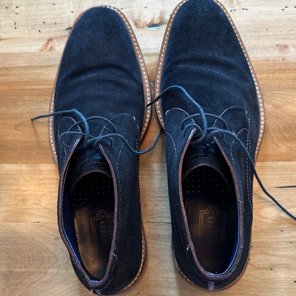 Elegant Blue suede LINNUS Boots for Men - Picture 4 of 6